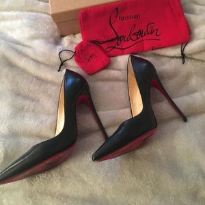 Authentic Christian Louboutin So Kate 120 Kid